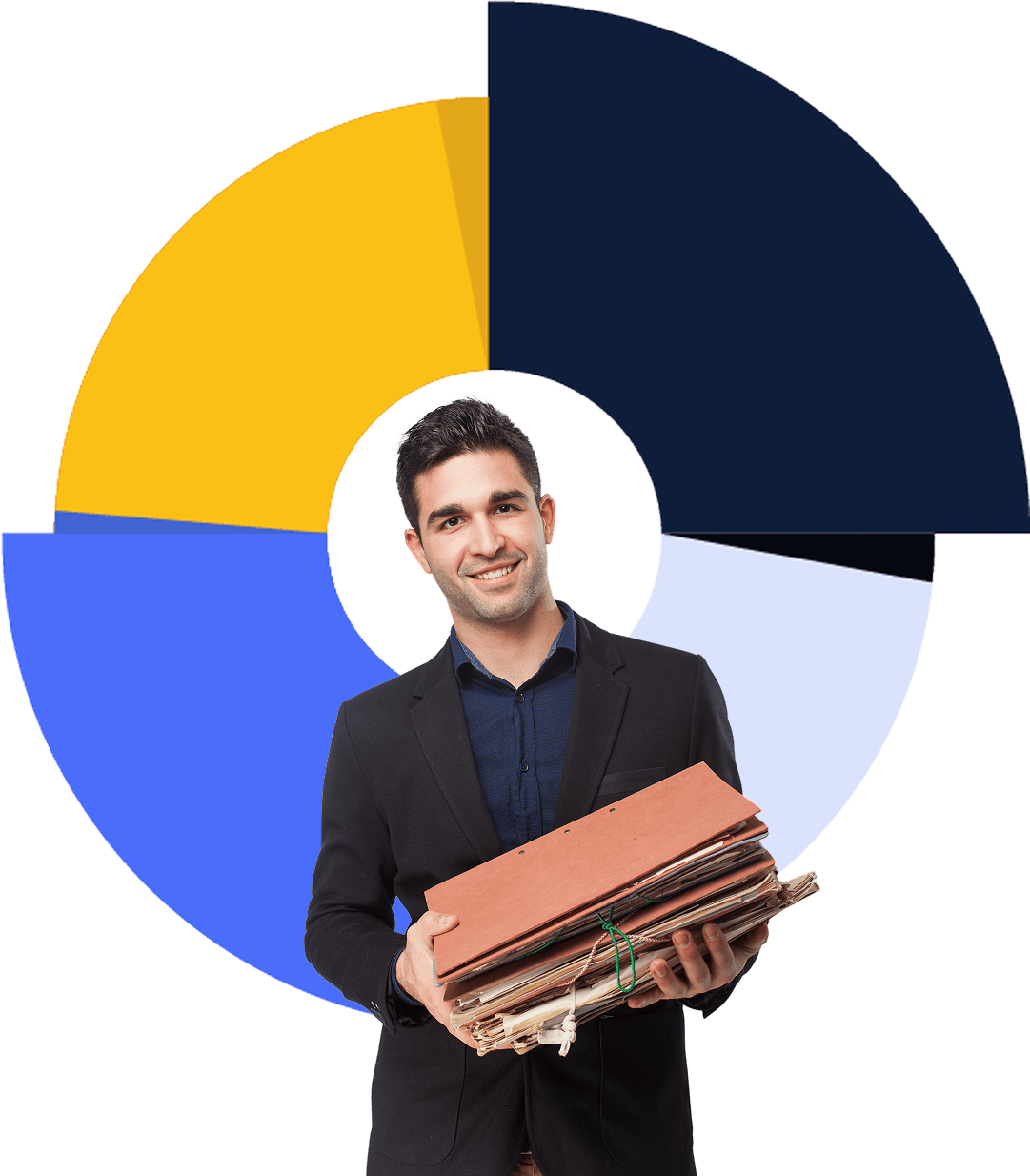 Ilustración de un contador principal